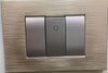 PLACCA SABBIA DORATA N.4 COMPATIBILE LIVING LIGHT INTERNATIONAL 3 4 7 POSTI