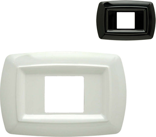 PLACCA-'TONDÒ'-UNEL-CENTRATA-2599/WH-bianca-Feb