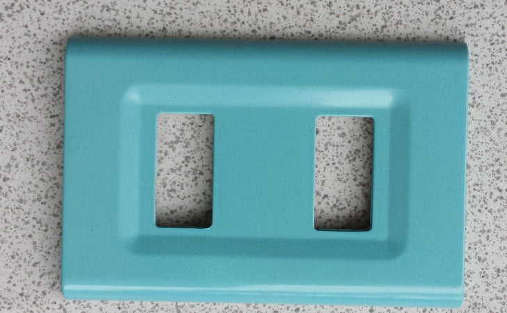 PLACCA TURCHESE IN ABS PER SCATOLE RETTANGOLARI SERIE ELITE