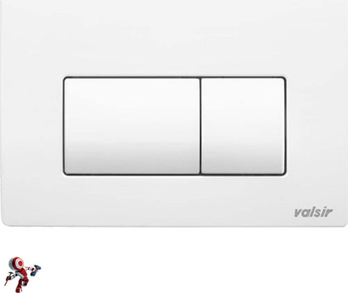 Placca-Valsir-Tropea-3-e-Tropea-S-P1-VS0871301-Originale-Bianca