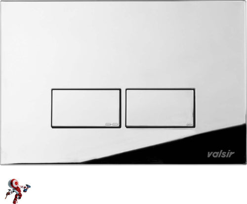 Placca-Valsir-Tropea-3-e-Tropea-S-P3-VS0869235-Originale-Cromo-Lucido