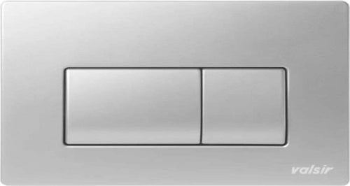 Placca-Valsir-Tropea-3-e-Tropea-S-P3-VS0869237-Originale-Cromo-Satinato