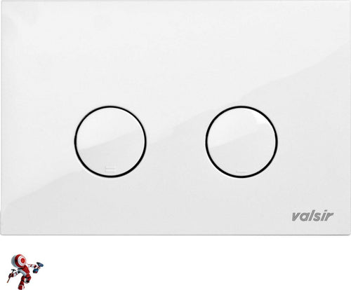 Placca-Valsir-Tropea-3-e-Tropea-S-P4-VS0869301-Originale-Bianca