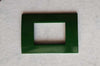 PLACCA VERDE IN ABS PER SCATOLE RETTANGOLARI SERIE SOFT 3/4/6 POSTI