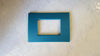 PLACCA VERDE METALESCENTE IN ABS PER SCATOLE RETTANGOLARI SERIE SOFT 3/4/6 POSTI