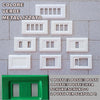 PLACCA VERDE METALLIZZATO IN ABS PER SCATOLE RETTANGOLARI SERIE ELITE