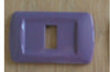 PLACCA VIOLA IN ABS PER SCATOLE RETTANGOLARI SERIE ECLIPSE