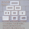 PLACCA VIOLA IN ABS PER SCATOLE RETTANGOLARI SERIE ELITE