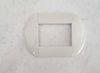 PLACCHE COMPATIBILI LIVING INTERNATIONAL IN ABS BIANCO NERO AVORIO PER SCATOLE RETTANGOLARI SERIE GLAMOUR BOMBATA