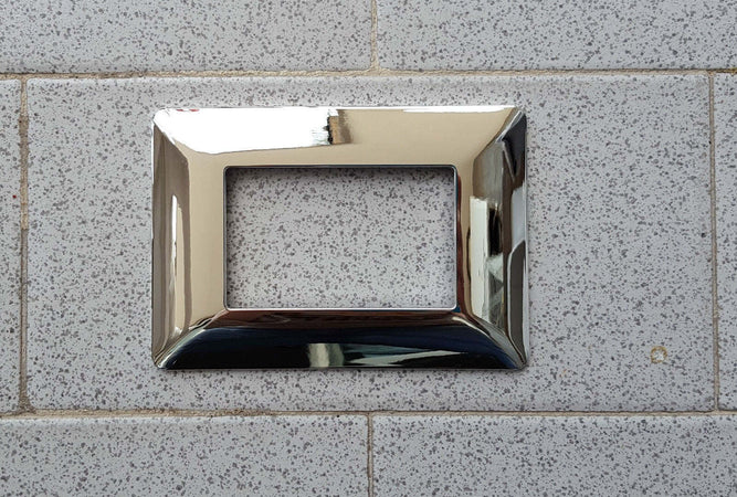 PLACCHE COMPATIBILI MATIX IN ABS ORO CROMO LEGNO PER SCATOLE RETTANGOLARI SERIE LUXURY