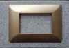 PLACCHE COMPATIBILI MATIX IN ABS ORO CROMO LEGNO PER SCATOLE RETTANGOLARI SERIE LUXURY