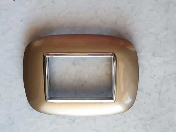 PLACCHE IN ABS SERIE SUNNY CON BORDO ARGENTATO