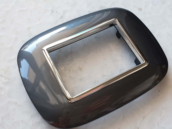 PLACCHE IN ABS SERIE SUNNY CON BORDO ARGENTATO