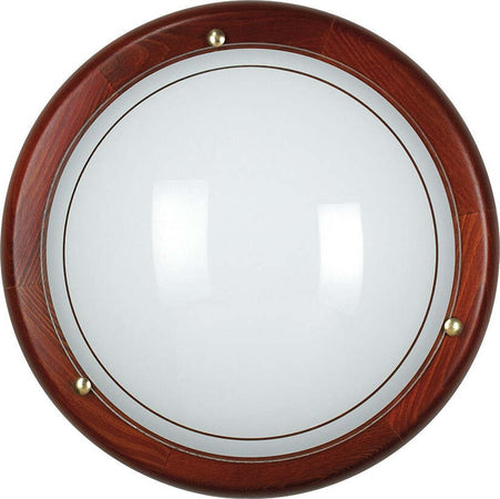 Plafoniera 1010 Legno 1Xe27 30Cm Illuminazione/Illuminazione per interni/Lampadari lampade a sospensione e plafoniere/Plafoniere Led Mall Home - Napoli, Commerciovirtuoso.it