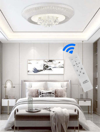 Plafoniera 166 Watt Lampadario Soffitto Mille Una Notte 3 Toni Luce Telecomando Illuminazione/Illuminazione per interni/Lampadari lampade a sospensione e plafoniere/Plafoniere Trade Shop italia - Napoli, Commerciovirtuoso.it