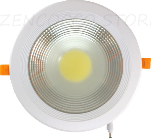 Plafoniera 30W Faretto COB LED da Incasso Tondo 2400lm 220V Illuminazione/Illuminazione per interni/Luci da incasso Zencoccostore - Formia, Commerciovirtuoso.it
