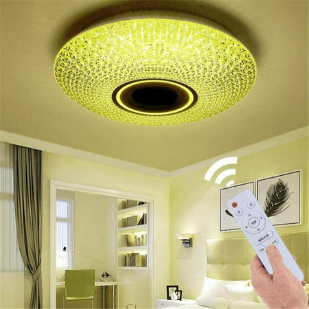 Plafoniera A Led Da 62 Watt Rgb Dimmerabile Con Cassa Bluetooth Per Musica Casa, arredamento e bricolage > Illuminazione da interno > Plafoniere per interno Trade Shop italia - Napoli, Commerciovirtuoso.it