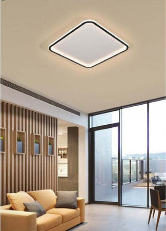Plafoniera A Led Moderna Da Soffitto Quadrata 50w Luce Fredda Naturale Calda C12 Illuminazione/Illuminazione per interni/Lampadari lampade a sospensione e plafoniere/Plafoniere Trade Shop italia - Napoli, Commerciovirtuoso.it
