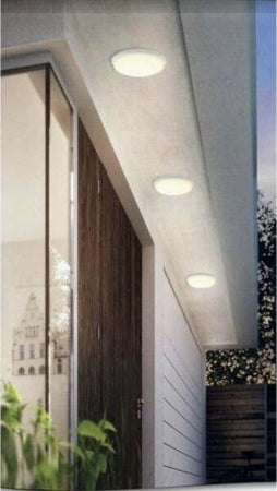 Plafoniera A Soffitto Da Giardino A Led 24w Luce Fredda Calda Naturale Ip65 Es52 Illuminazione/Illuminazione per esterni/Lampade da parete Trade Shop italia - Napoli, Commerciovirtuoso.it