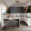 Plafoniera-A-Soffitto-Stile-Industriale-In-Metallo-Nero-E-Oro-5-Portalampada-E27-Kovalmax