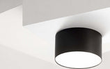 Plafoniera-alluminio-Gea-Led-CLOE-65-GPL242N-LED-lampada-soffitto-nero-tonda-moderna-interno-12W-4000°K