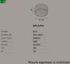 Plafoniera-alluminio-metacrilato-Gea-Led-CLOE-65-GPL241N-LED-lampada-soffitto-bianco-moderna-IP20