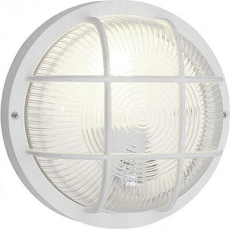 PLAFONIERA APPLIQUE TONDA GRIGLIA TARTARUGA BIANCA CAMPANA IN VETRO ATTACCO E27  Trade Shop italia - Napoli, Commerciovirtuoso.it