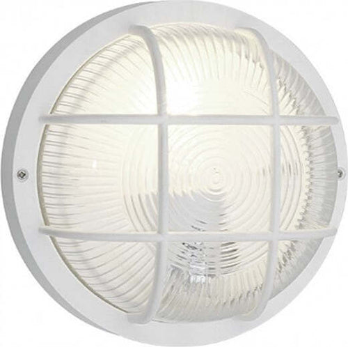 PLAFONIERA APPLIQUE TONDA GRIGLIA TARTARUGA BIANCA CAMPANA IN VETRO ATTACCO E27  Trade Shop italia - Napoli, Commerciovirtuoso.it