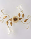 Plafoniera-Arte-Povera-Cesto-Avorio-E-Oro-2-Luci-E14