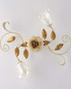 Plafoniera-Arte-Povera-Cesto-Avorio-E-Oro-2-Luci-E14