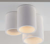 Plafoniera Banjie Bianca 3Xgu10 22X14X19,8Cm Illuminazione/Illuminazione per interni/Lampadari lampade a sospensione e plafoniere/Plafoniere Led Mall Home - Napoli, Commerciovirtuoso.it
