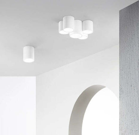 Plafoniera-Banjie-Bianca-5Xgu10-29,6X20X14Cm