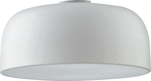 Plafoniera Bistrot Bianca 3Xe27 38X19,5Cm Illuminazione/Illuminazione per interni/Lampadari lampade a sospensione e plafoniere/Plafoniere Led Mall Home - Napoli, Commerciovirtuoso.it