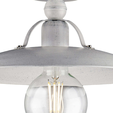 Plafoniera-Cantina-Stile-Industrial-1-Luce-Ferro-Bianco-E-Argento