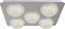 Plafoniera-Celestia-Acciaio-Argento-Policarbonato-Bianco-Led-6,5W-3000K