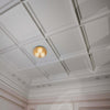 Plafoniera-Celestia-Acciaio-Oro-Policarbonato-Trasparente-Led-6,5W-3000K