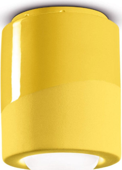 Plafoniera-ceramica-Ferroluce-Decò-PI-C986-E27-LED-lampada-soffitto-classica-moderna