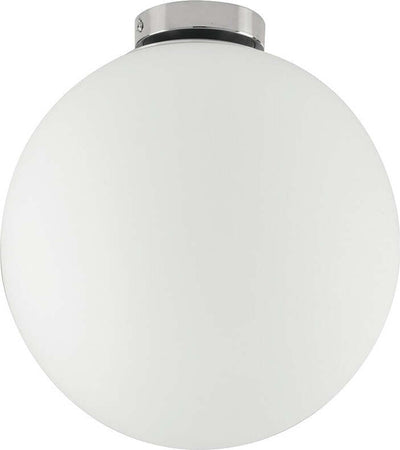 Plafoniera City Bianco 1Xe14 30X32Cm Illuminazione/Illuminazione per interni/Lampadari lampade a sospensione e plafoniere/Plafoniere Led Mall Home - Napoli, Commerciovirtuoso.it