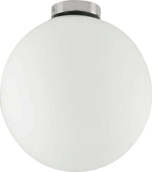 Plafoniera City Bianco 1Xe14 30X32Cm Illuminazione/Illuminazione per interni/Lampadari lampade a sospensione e plafoniere/Plafoniere Led Mall Home - Napoli, Commerciovirtuoso.it