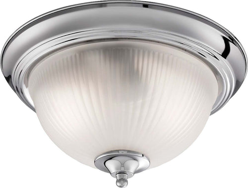 Plafoniera-Classica-American-Dinner-Acciaio-Cromo-Vetro-1-Luce-E14