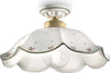 Plafoniera-Classica-Belluno-Ceramica-E-Ottone-Satinato-Decorato-1-Luce-E27