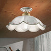 Plafoniera-Classica-Belluno-Ceramica-E-Ottone-Satinato-Decorato-1-Luce-E27
