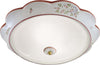 Plafoniera-Classica-Capua-Ceramica-E-Ottone-Satinato-2-Luci-E27