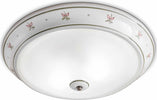 Plafoniera-Classica-Capua-Ceramica-E-Ottone-Satinato-Decorato-2-Luci-E27