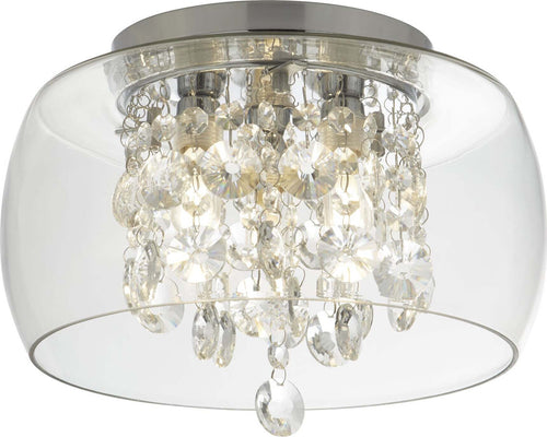 Plafoniera-Classica-Curva-Acciaio-Cromo-Vetro-Trasparente-1-Luce-G9