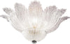 Plafoniera-classica-Due-P-illuminazione-2519-PLP-E14-LED-vetro-graniglia-lampada-soffitto