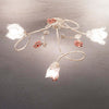 Plafoniera-classica-Due-P-illuminazione-MATILDE-PL3-E14-LED-metallo-vetro-lampada-soffitto