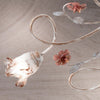 Plafoniera-classica-Due-P-illuminazione-MATILDE-PL5-E14-LED-metallo-vetro-lampada-soffitto