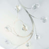 Plafoniera-Classica-Dunkerque-Acciaio-Bianco-Vetro-Cromo-1-Luce-E27-D40Cm
