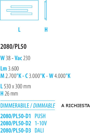 Plafoniera-classica-Fratelli-Braga-GAMMA-2080-PL50-LED-metallo-metacrilato-lampada-soffitto